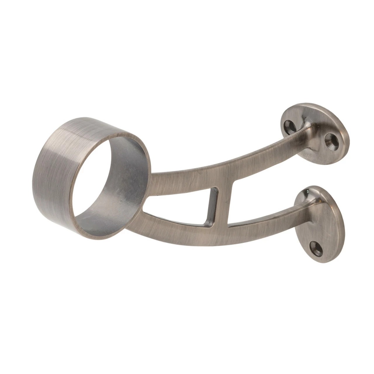 Bar Mount Foot Rail Bracket - Pewter - 2" OD