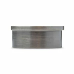 Flush Flat End Cap - Pewter - 2" OD -PourLab Zone PWTR 76940 2 Flush Flat End Cap Pewter 2 Inch OD 02 50018.1654615222