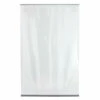 Hanging Protective Clear PVC Restaurant Partition - 54"W X 84"H -PourLab Zone RPC84 48891.1612466309