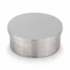 Flush Flat End Cap - Brushed Stainless Steel - 2" OD -PourLab Zone S940 2 Flush Flat End Cap Brushed Stainless Steel 2 OD 02 27521.1595361323