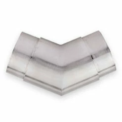 Flush Angle Fitting 135(45) Degree - Brushed Stainless Steel - 2" OD -PourLab Zone S960 2 Flush Angle Fitting 13545Degree Brushed Stainless Stl 2OD 03 48921.1595361387