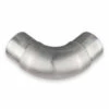 Curved Flush Elbow Fitting 90 Degree - Brushed Stainless Steel - 2" OD -PourLab Zone S966 2 Curved Flush Elbow Fitting 90 Degree Brushed Stainless Ste 01 79189.1595361445