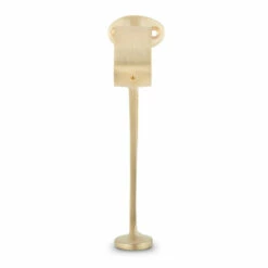 Combination Foot Rail Bracket - Satin Brushed Brass - 1.5" OD -PourLab Zone SB 76912 1 pt 5 Combination Foot Rail Bracket Brushed Satin Brass 1 pt 5 OD 03 99590.1609859080