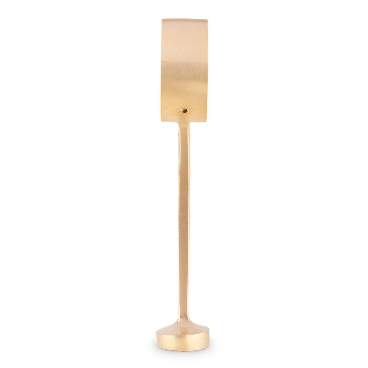 Combination Foot Rail Bracket - Satin Brushed Brass - 2" OD 5 Combination Foot Rail Bracket - Satin Brushed Brass - 2" OD - Image 3