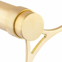 Flush Flat End Cap - Satin Brushed Brass - 2" OD -PourLab Zone SB 76940 2 Flush Flat End Cap Brushed Satin Brass 2 Inch OD 03 10997.1595362438
