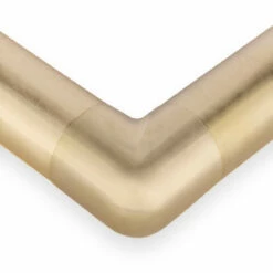 Flush Elbow Fitting 90 Degree - Satin Brushed Brass - 2" OD 8 Flush Elbow Fitting 90 Degree - Satin Brushed Brass - 2" OD -PourLab Zone SB 76961 2 Flush Elbow Fitting 90 Degree Brushed Satin Brass 2 InchOD 02 89175.1595361914