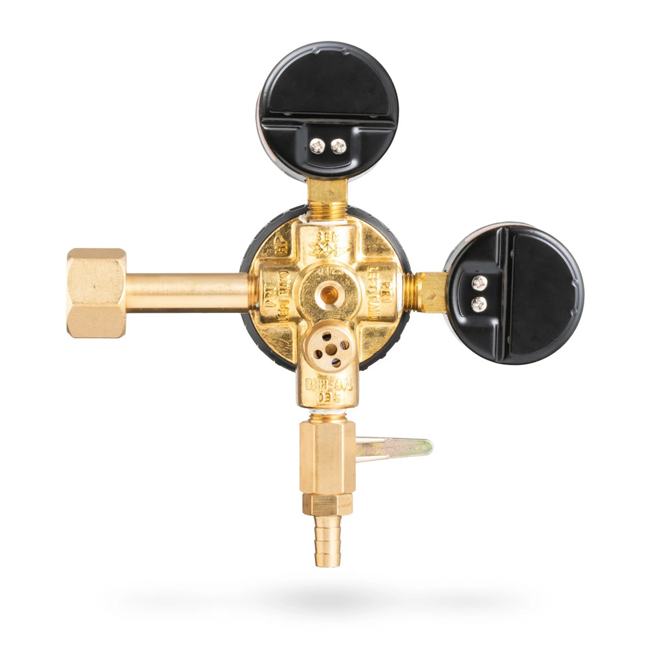 Taprite High Performance Double Gauge CO2 Regulator - Polycarbonate Bonnet - Image 2