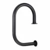 KegWorks Classic Service Bar Rail - Matte Black - 2" OD -PourLab Zone W901 BLK KW KegWorks Classic Service Bar Rail Matte Black 2 OD 01 28963.1600806379