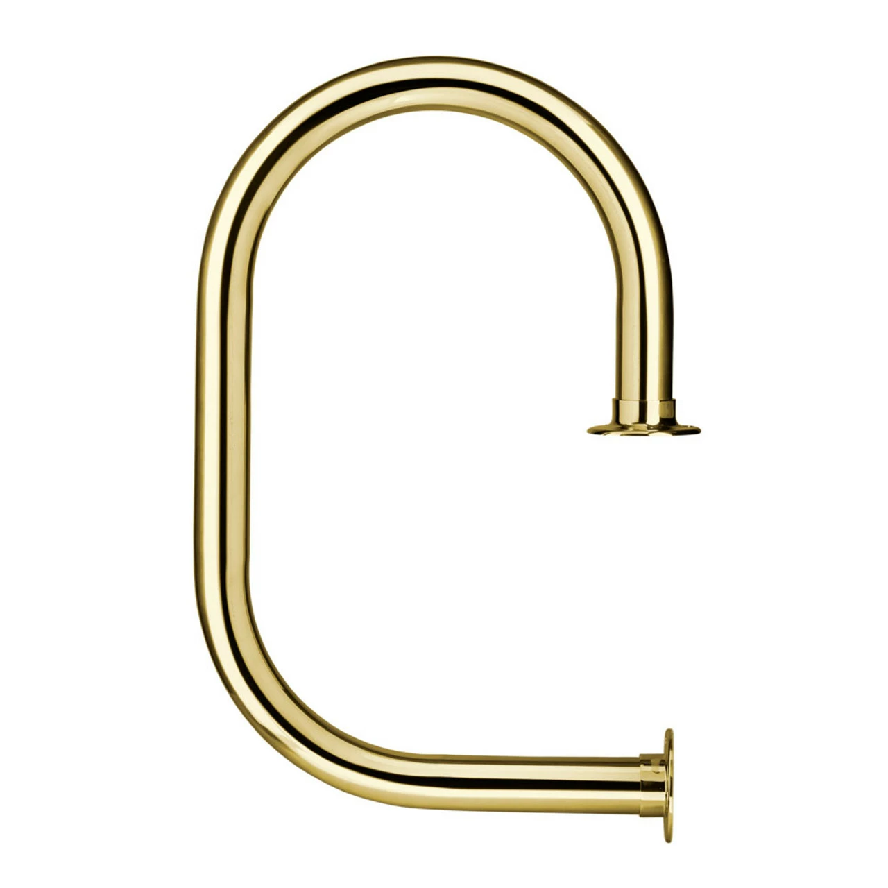 KegWorks Classic Service Bar Rail - Polished Brass - 2" OD 4 KegWorks Classic Service Bar Rail - Polished Brass - 2" OD - Image 2