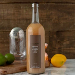 Alain Milliat Traditional Home-Style French White Peach Nectar - 1 Liter -PourLab Zone amn100 wpe alain milliat traditional home style french white peach nectar 1 liter 33 63282.1590768857