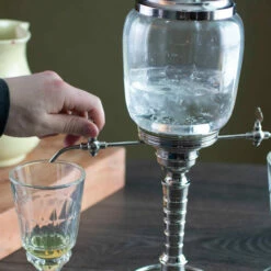 Belle Epoque Metal Absinthe Fountain - 2 Spouts -PourLab Zone b 1302 belle epoque metal absinthe fountain 2 spouts 5 51677.1590768896