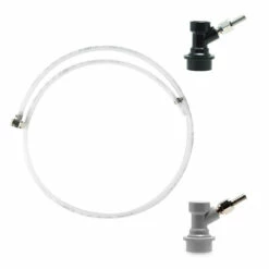 Ball Lock Quick Disconnects Kit W/ 5' Barrier Line Jumper