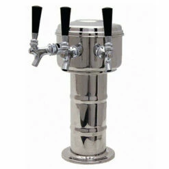 Mini Mushroom Draft Beer Tower - Glycol Cooled - 3 To 4 Faucets