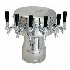 Mushroom Draft Beer Tower - Glycol Cooled - 4 To 6 Faucets