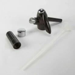 Behind The Bar® Glass Soda Siphon With Metal Mesh - 1 Liter -PourLab Zone behindthebar sodasiphon 300 18966.1632323777