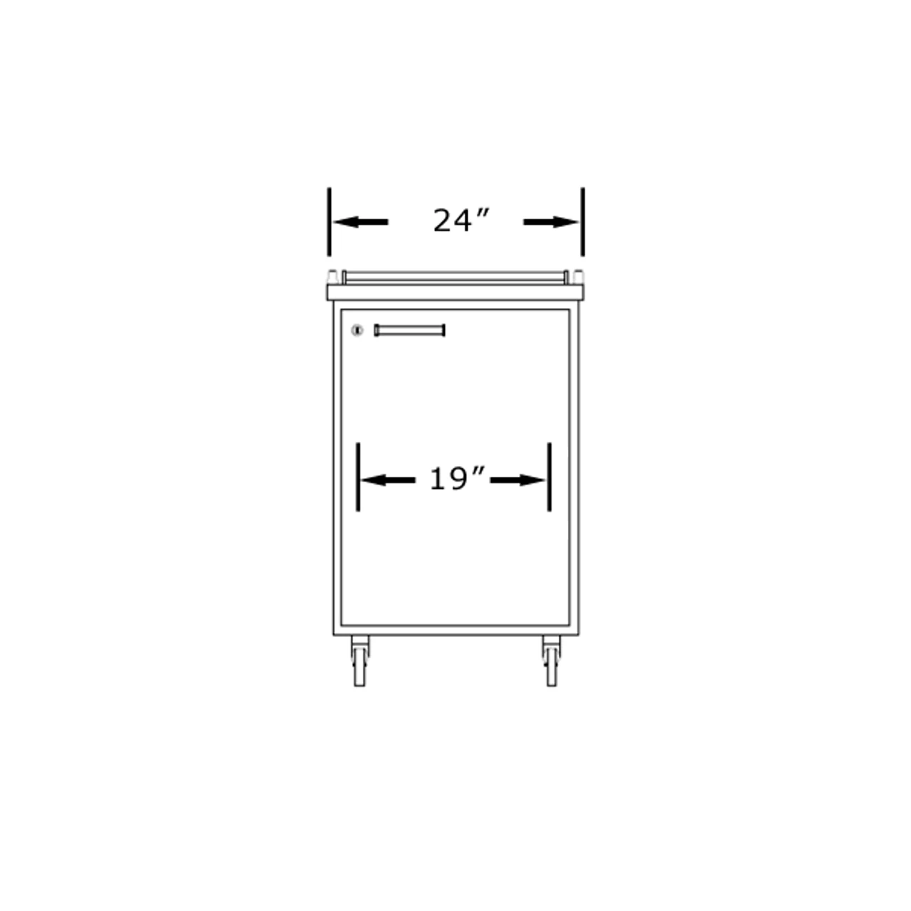 Beverage Air BM23 Kegerator - No Beer Tower 4 Beverage Air BM23 Kegerator - No Beer Tower - Image 2