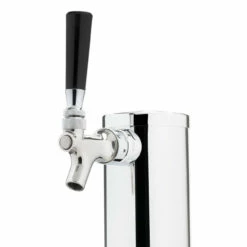 Draft Beer Tower - Chrome - 2 1/2" Column - 1 Faucet 9 Draft Beer Tower - Chrome - 2 1/2" Column - 1 Faucet -PourLab Zone c173 polished stainless steel draft beer kegerator tower 0011 1 1 1 14627.1590770157