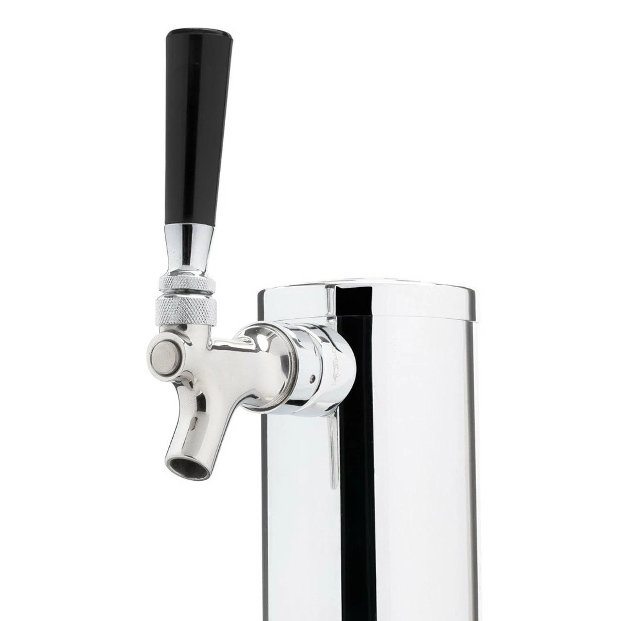 Draft Beer Tower - Chrome - 2 1/2" Column - 1 Faucet 5 Draft Beer Tower - Chrome - 2 1/2" Column - 1 Faucet - Image 3