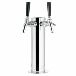 Draft Tower - 100% Stainless Steel Contact - 3" Column - 2 Perlick 650SS