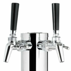Draft Tower - 100% Stainless Steel Contact - 3" Column - 2 Perlick 650SS 9 Draft Tower - 100% Stainless Steel Contact - 3" Column - 2 Perlick 650SS -PourLab Zone c175 650ss kit double tap stainless tower with 2 650ss faucets 0003 1 23851.1590770200