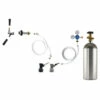 Homebrew Kegerator Conversion Kit - Ball Disconnects - 5lb CO2 Tank -PourLab Zone c240 hb homebrew kegerator conversion kit 18436.1590769447