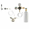 Standard Kegerator Conversion Kit - Low Profile US Sankey D System - 5lb CO2 Tank -PourLab Zone c240 pk standard kegerator conversion kit 1 2 20430.1590769456