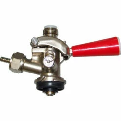 1 Faucet Perlick Tower Kegerator Conversion Kit - Stainless Steel Tower - US Sankey D System - 10lb CO2 Tank -PourLab Zone c240 prem tower b3 2 28807.1590769483