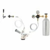 Stainless Steel Kegerator Conversion Kit - US Sankey D System - 5lb CO2 Tank -PourLab Zone c240 ss stainless steel kegerator conversion kit us sankey d system 5lb co2 tank 1 2 38652.1590769463