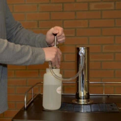 Deluxe Draft Beer Line Cleaning Kit - 1lb No-Rinse Powder -PourLab Zone cleaning kit clear cleaning pump 1 23253.1590771170