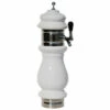 Ceramic Draft Beer Tower - Chrome - Air Cooled - 1 To 8 Faucets -PourLab Zone ctslx chrome ceramic tower b2 36 76161.1590769925