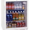 Summit Glass Door Under Counter Refrigerator - 5.5 Cu. Ft. - White