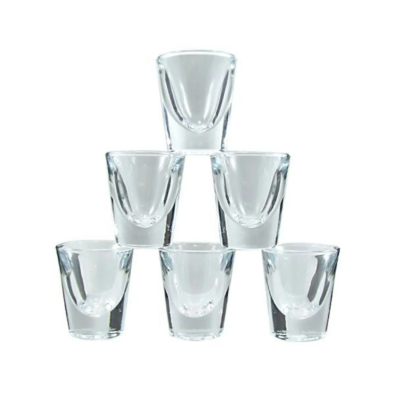 Whiskey Shot Glasses - True 1 Ounce Size - Set Of 6 3 Whiskey Shot Glasses - True 1 Ounce Size - Set Of 6