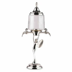 Decorative Metal Fairy Absinthe Fountain - Four Faucets