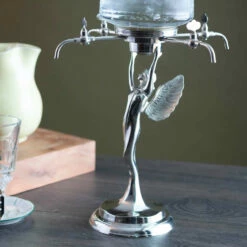 Decorative Metal Fairy Absinthe Fountain - Four Faucets -PourLab Zone fm ra81402 decorative metal fairy absinthe fountain four faucets 6 99976.1590770473