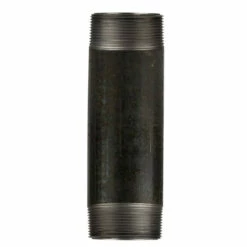 4" Connector - Black Pipe Foot Rail - 2" ID