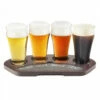 Craft Beer Flight Set - Set Of 4 Tasting Glasses & Wood Chalkboard Tray 1 Craft Beer Flight Set - Set Of 4 Tasting Glasses & Wood Chalkboard Tray -PourLab Zone gbt114 97334.1623426510