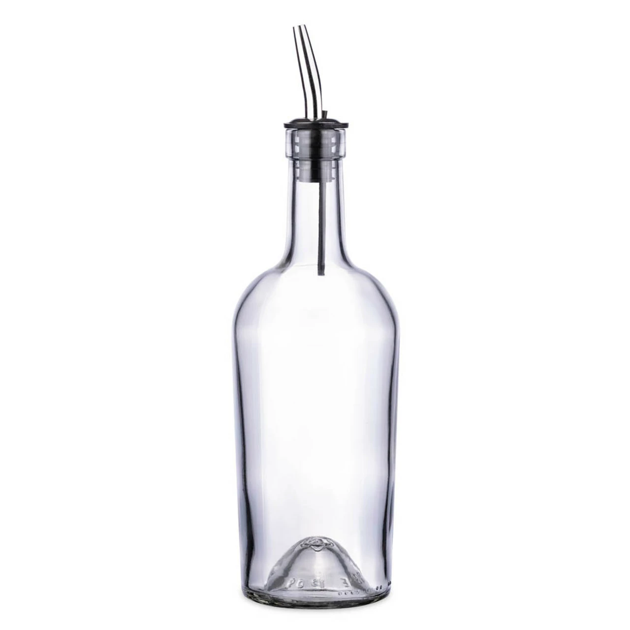 Glass Syrup Bottle With Vented Stainless Steel Pourer - 500ml 4 Glass Syrup Bottle With Vented Stainless Steel Pourer - 500ml - Image 2