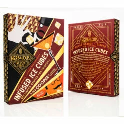Herb & Lou's Infused Cocktail Ice Cubes - Pack Of 12 - Blood Orange-Ginger 14 Herb & Lou's Infused Cocktail Ice Cubes - Pack Of 12 - Blood Orange-Ginger -PourLab Zone herb lou13291b 14822.1590769765