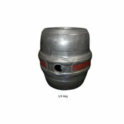 Empty Hoff Stevens Beer Keg - 1/4 Keg (7.75 Gallons)