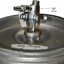 Empty Hoff Stevens Beer Keg - 1/2 Keg (15.5 Gallons) -PourLab Zone hskeg xxx hoffstvns b4 1 92071.1590770856