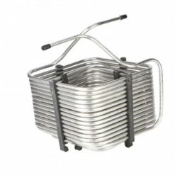 Square Jockey Box Coil - 70' - Stainless Steel - High Efficiency