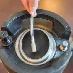 Keg Carbonation Lid W/ 0.5 Micron Diffusion Stone -PourLab Zone keg lid nitro infusion 1 59790.1590768570