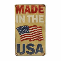 Made In The USA Metal Bar Sign