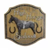 High Horse Saloon Metal Bar Sign -PourLab Zone kegworks bar signs 1 48854.1594415144