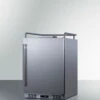 Summit Kegerator - No Kit - Stainless Steel - Undercounter -PourLab Zone large SBC682NK Angle 1 28996.1689885074