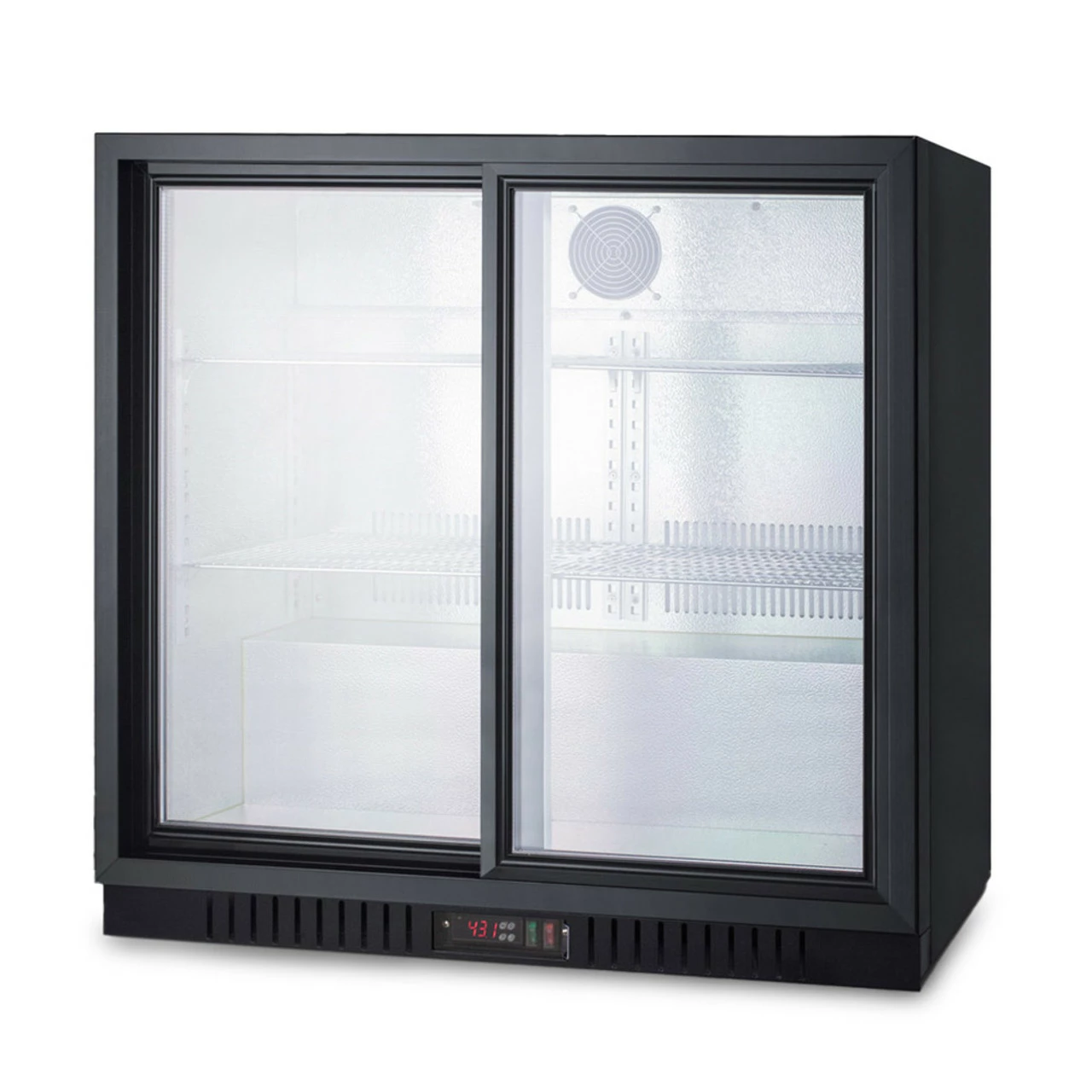 Summit Glass Door Beverage Center - 36" Wide - Black 5 Summit Glass Door Beverage Center - 36" Wide - Black - Image 3