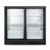 Summit Glass Door Beverage Center - 36" Wide - Black