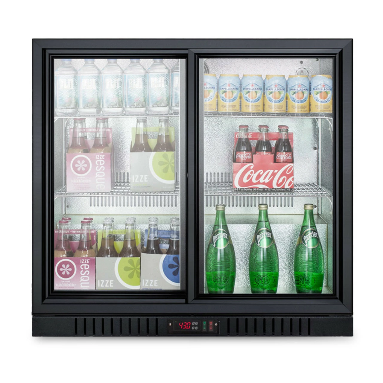 Summit Glass Door Beverage Center - 36" Wide - Black 4 Summit Glass Door Beverage Center - 36" Wide - Black - Image 2