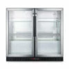 Summit Glass Door Beverage Center - 36" Wide - Stainless Steel -PourLab Zone large SCR7012D Front 19392.1642005798