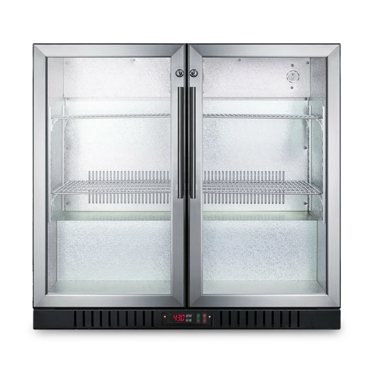 Summit Glass Door Beverage Center - 36" Wide - Stainless Steel 3 Summit Glass Door Beverage Center - 36" Wide - Stainless Steel